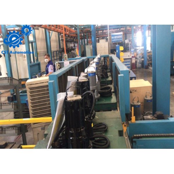 Functional Water Pump Assembly Line Adjustable Speed For Axis Installation