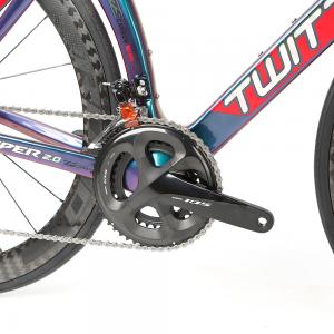 Buy cheap Shimano Groupset Disc Carbon Road Bike , 22 Speed Carbon Bike Alu Alloy CNC product