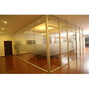 Buy cheap Modern Aluminum Glass Office Partitions Easy Assembly Heat Insulation product