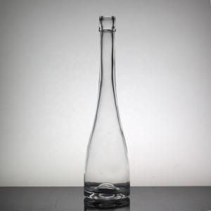 Buy cheap Clear Glass Tall Thin Beverage Bottle for Long Neck White Spirit and Fruit Wine product