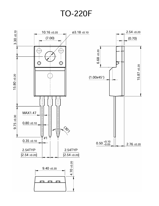 KSD1408YTU Power MOSFET 100A Current 3.8mΩ Low Rds(on) Fast Switching High Efficiency 150°C Rating Ultra-Low Gate Charge Superior dv/dt Ruggedness