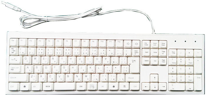Rugged Waterproof Plastic Keyboard With 12 Function Keys And Numeric Keypad