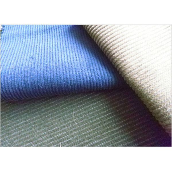 Classic Soft Corduroy Fabric 60 Cotton 40 Polyester Breathable Uv Resistant