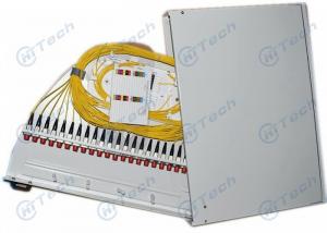 China White Color FC Fiber Patch Panel , Optical Patch Panel With Pigtail Outlet on sale