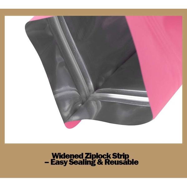 Customizable Stand up Pouch With Lock Food Packaging Bag Ziplock Bag custom Color