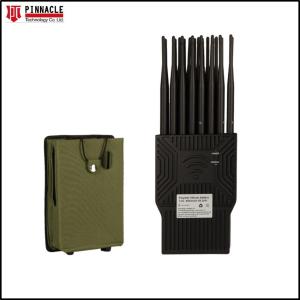 Buy cheap GPS GSM Bluetooth Handheld Signal Jammer WiFi 2.4G 5.8g Mobile Phone Jamming Device product