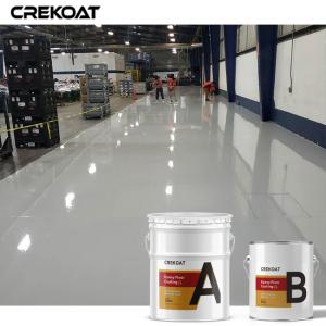China High Gloss Hard Industrial Epoxy Floor Coating Easy To Apply System on sale