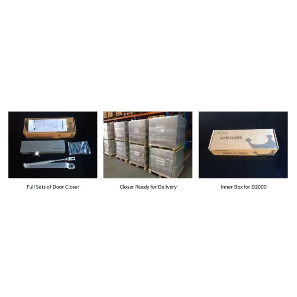 Euro Door Closer Size 5 / 4 Top Jamb Installation Medium Duty For Max 120kg Door