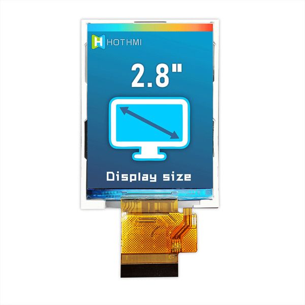 2.8-Inch Color LCD Module | 240X320 Resolution MCU Interface