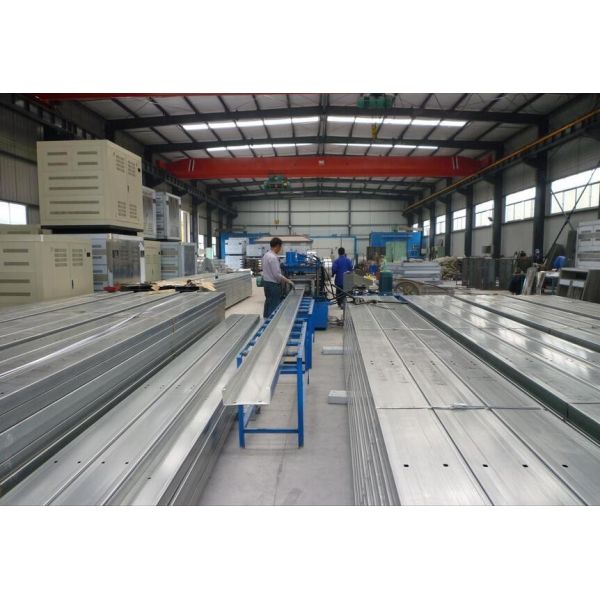 Easy Installation Purlin Roll Forming Machine With 9.0 Tons Uncoiler Machine