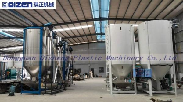 Quality Industrial Large Plastic Mixer Machine For Pellet Spiral Stirring Type for sale
