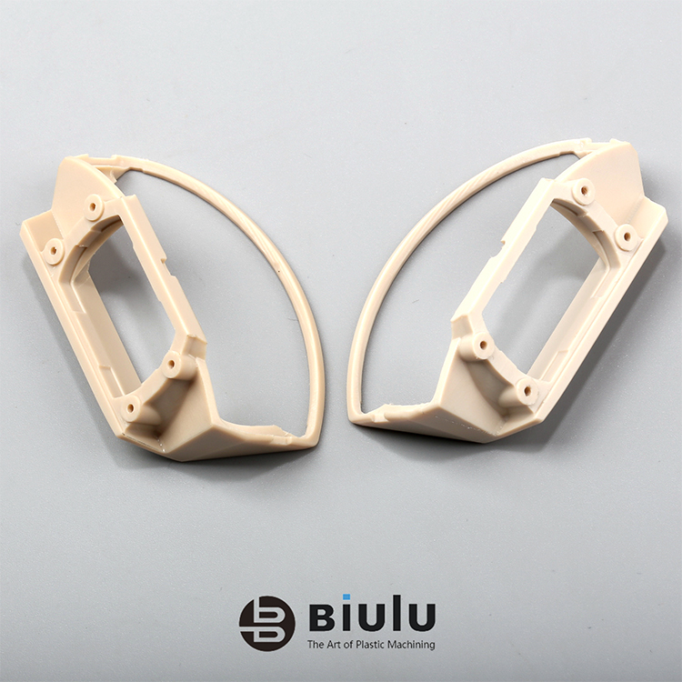 Aviation / Construction Plastic Machining Services Custom Color ISO Certification