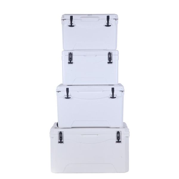 LLDPE Rotomolded Ice Box Cooler Portable 25QT Plastic Insulated