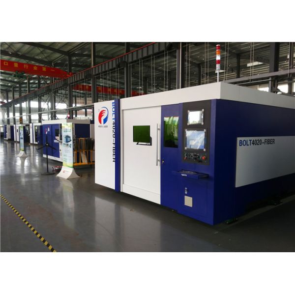 High Precision Performance Laser Cutting Machine for Thin Sheet Metals , 4000W Power