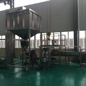 Automatic Peanut Butter Processing Line High Mechanization Level 304 Stainless