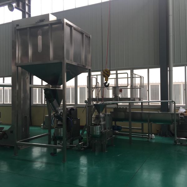 Automatic Peanut Butter Processing Line High Mechanization Level 304 Stainless