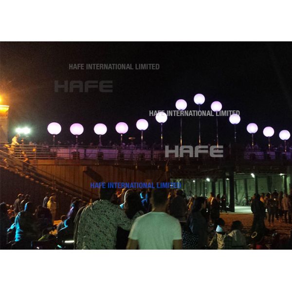 Intelligent LED Lighting Balloons DMX512 Controlled Dimmable Balloon Lighting