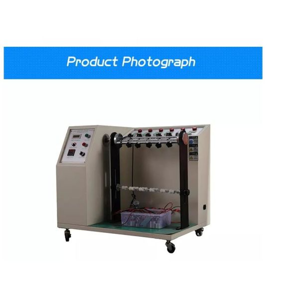 10-60 Times/Min Cable Flex Tester , 6 Station Cable Bending Testing Machine