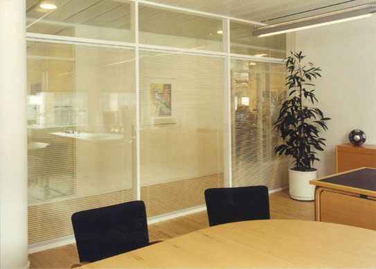 Movable Glass Partition For Office, 12mm tempered Clear glass