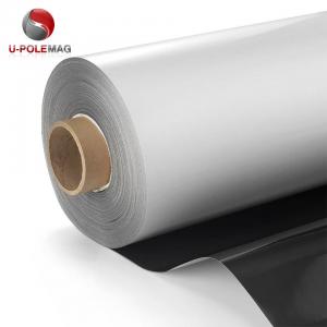 Buy cheap Rubber Magnet Roll White PVC/Permanent Magnetic Sheet Roll/Magnetic Roll Material product