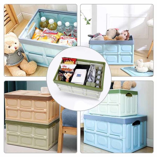 Stackable Moistureproof Plastic Cube Household Storage Containers Odorless Load 1.9kg