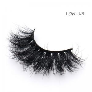 Buy cheap Cluster Type Siberian Mink Fur Lashes , 25mm Full Strip Lashes product