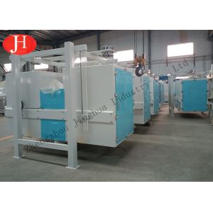 Dia 55mm Double Bin Grading Wheat Starch Machine 4t/H
