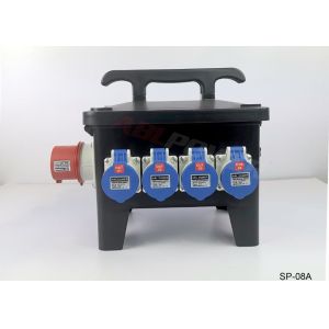 Buy cheap Entertainment Black 8 Way Output 220V Power Distro Boxes product