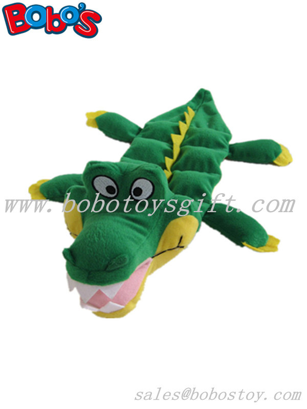Buy cheap 11.8inch plush pet dog toy green crocodile with squeaker product