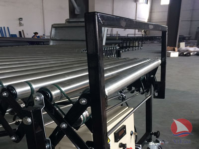 Flexible Expandable Motorized Roller Conveyor,Powered Roller Conveyor