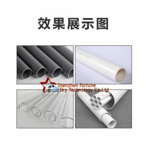 Automatic computerized circular cutting machine PVC plastic tube free chip