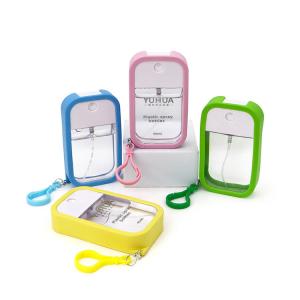 Buy cheap 45ml 50ml Plastic Perfume Packgaing Easy To Carry Square Shape product