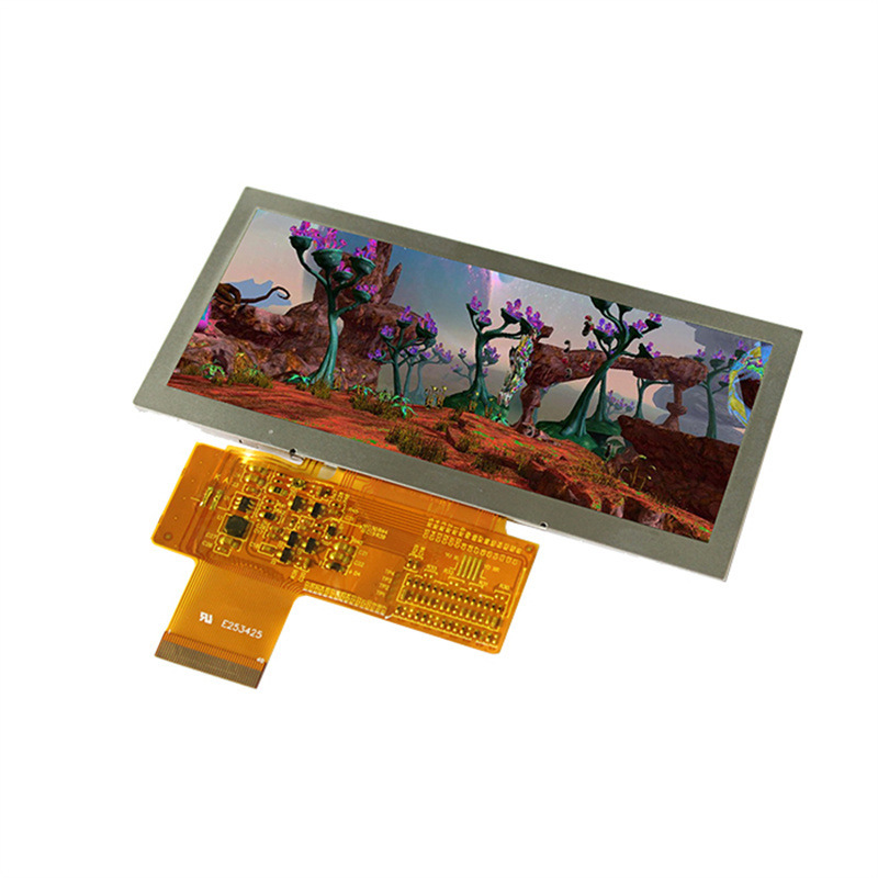 4.6 inch bar type TFT display module 800*320 dots 24BIT RGB interface 520c/d driving IC ILI6126C & ILI5960D