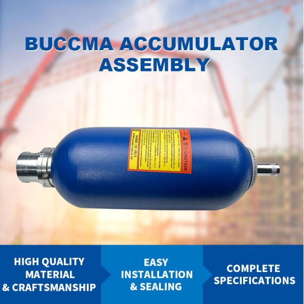 Hydraulic Bladder Accumulator for Concrete Pumps 5-15 Days Delivery