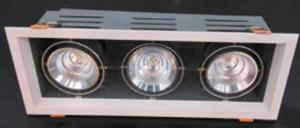 Buy cheap AC100-240V High Brightness Three Heads LED COB Grilles Lamp product