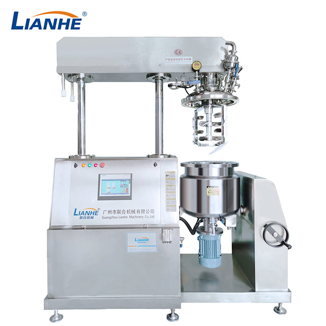 Buy cheap Hydraulic Lifting Vacuum Emulsifier Mixer Machine Automatic 50L product