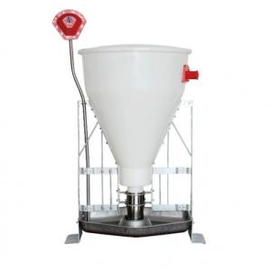 Buy cheap Automatic Livestock Feeding Equipment PE Plastic Feeder For Pigs product