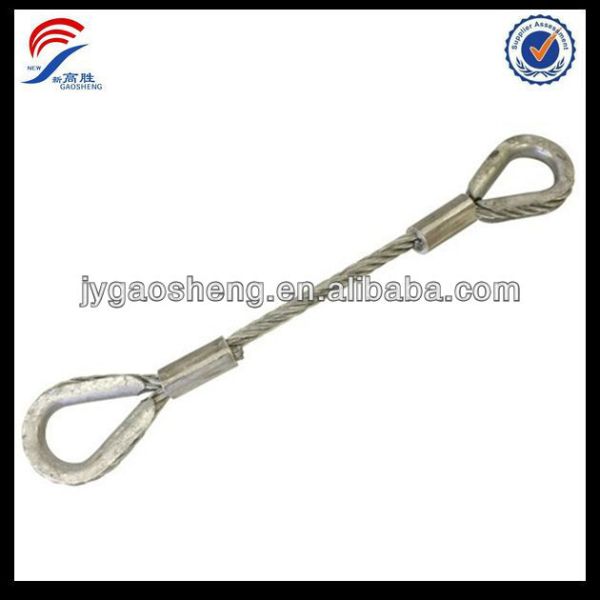 Nylon Coated Steel Cable Assembly with Snap Hook