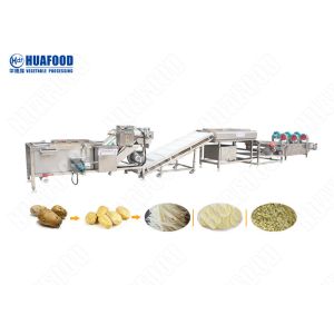 Buy cheap Combined Peeling Slicing Cutting Fruit And Vegetable Processing Line product