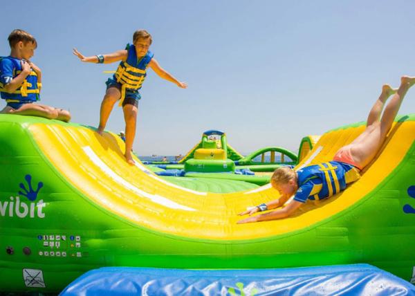 Large Inflatable Water Park Playground for Festival Activities / Commercial