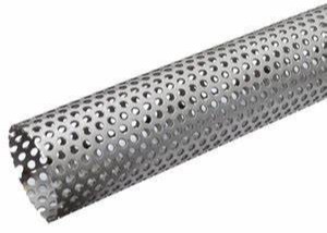 Buy cheap Recyclable Perforated Stainless Steel Pipe 304 Round product