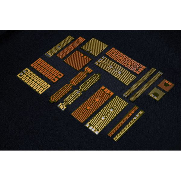 FPCB - BARE - Heating wire Flexible PCB With single-sided board For Healthcare Equipment FPCB