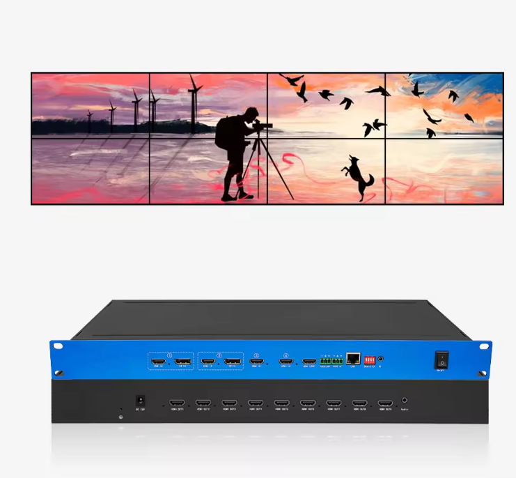IP Signal Sources Video Wall Controller For 365 X 7 X 24hrs Working Time Integration