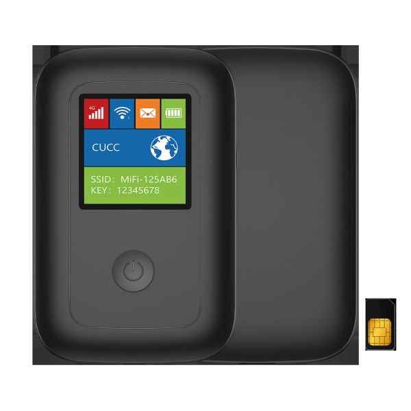 Quality 3000mAh Home 4G WIFI Router With LCD Screen Travel CE for sale