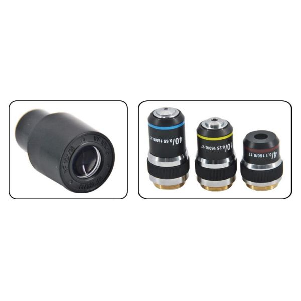 Triple Nosepiece Monocular Laboratory Biological Microscope NCH-100M