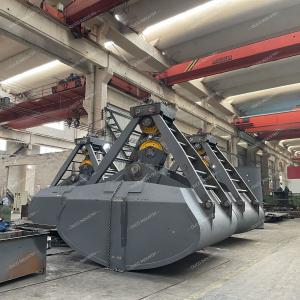 Buy cheap Clamshell Vessel Mechanical Grabs Bucket For Crane 27 CBM Capacity product