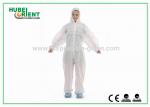 Buy cheap Custom Light-Weight Disposable Use Coverall With Hood For Workers/Painters product