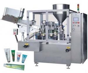Buy cheap Cosmetic Cream Ointment Plastic Soft Tube Filling Machine Automatic Tube Filling and Sealing Machine product