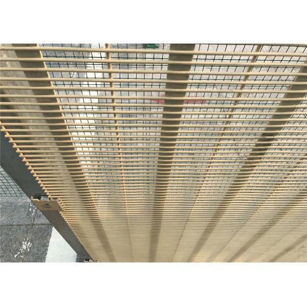 Serried Horizontal Wire 358 Security Mesh Fence