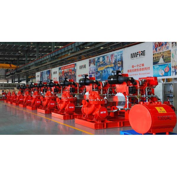 2500 GPM Fire Fighting Water Pump Driven by Diesel Engine Centrifugal Fire Pump